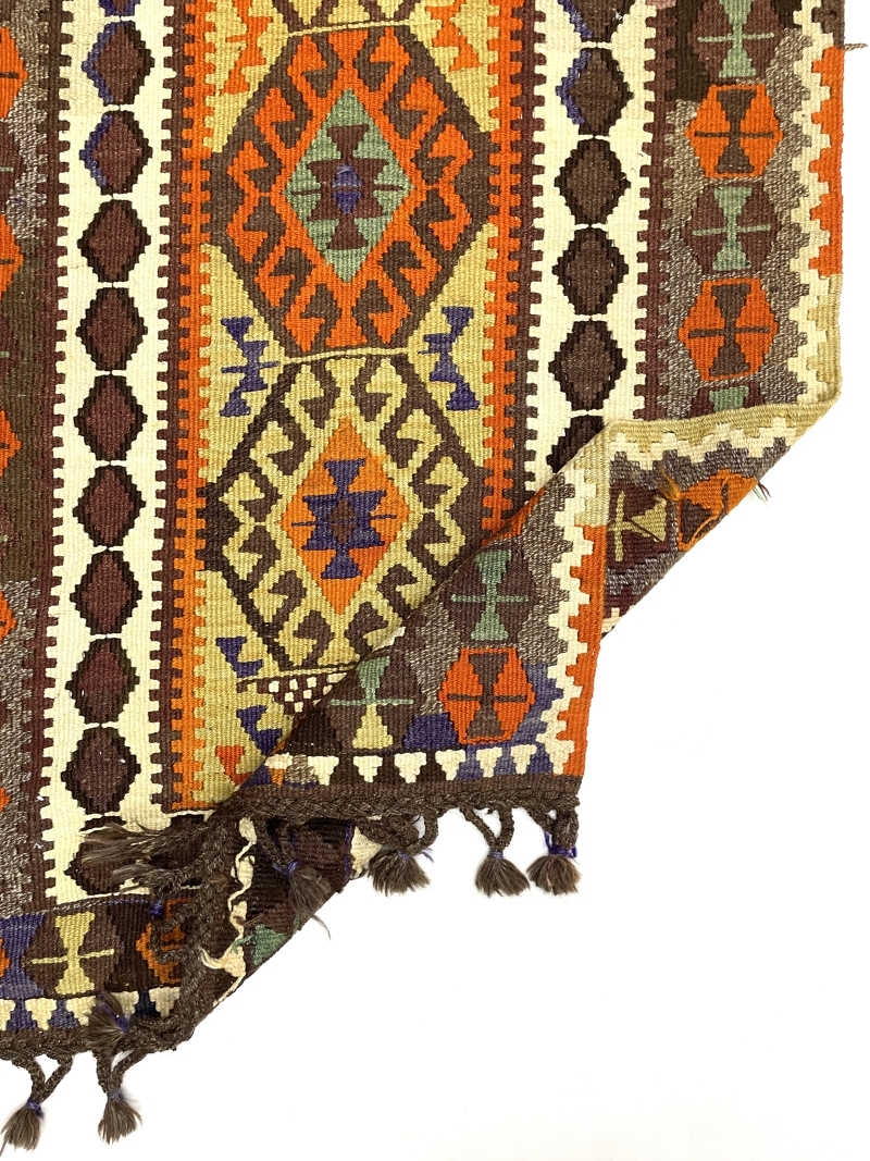 Vintage Kars Kilim Rug 84 cm x 140 cm (2'8” x 4'6” FT) - 0010015