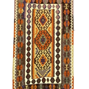 Vintage Kars Kilim Rug
