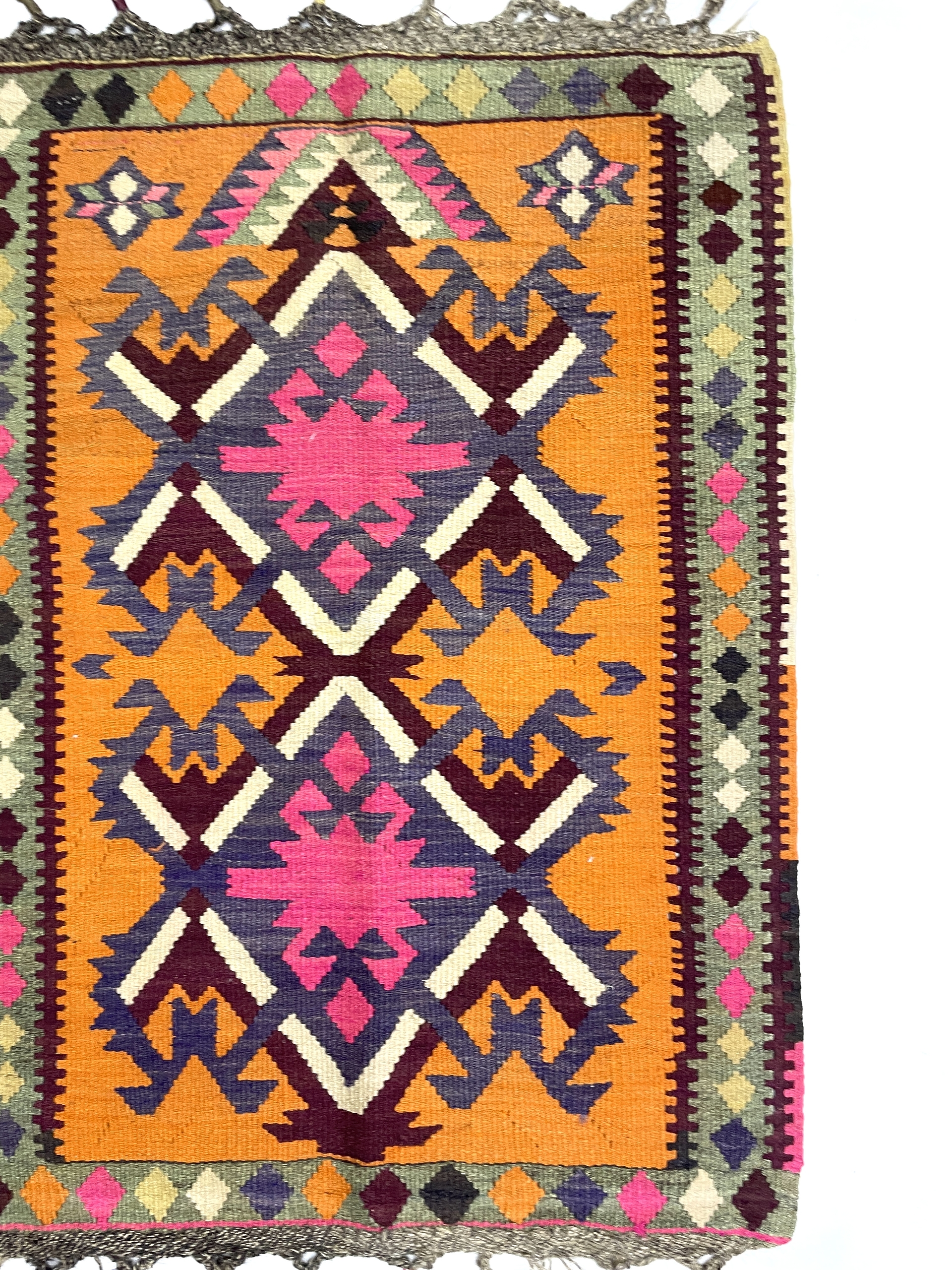 Vintage Kars Kilim Rug 86 cm x 123 cm (3 X 4 FT) - 0010040