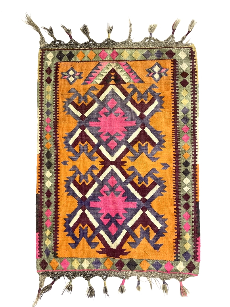 Vintage Kars Kilim Rug Vintage Kars Kilim Rug