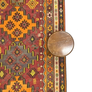 vintage-large-kars-kilim-rug-146-cm-x-314-cm-0030006-2 Vintage Large Kars Kilim Rug 146 cm x 314 cm (5 X 10 FT) - 0030006