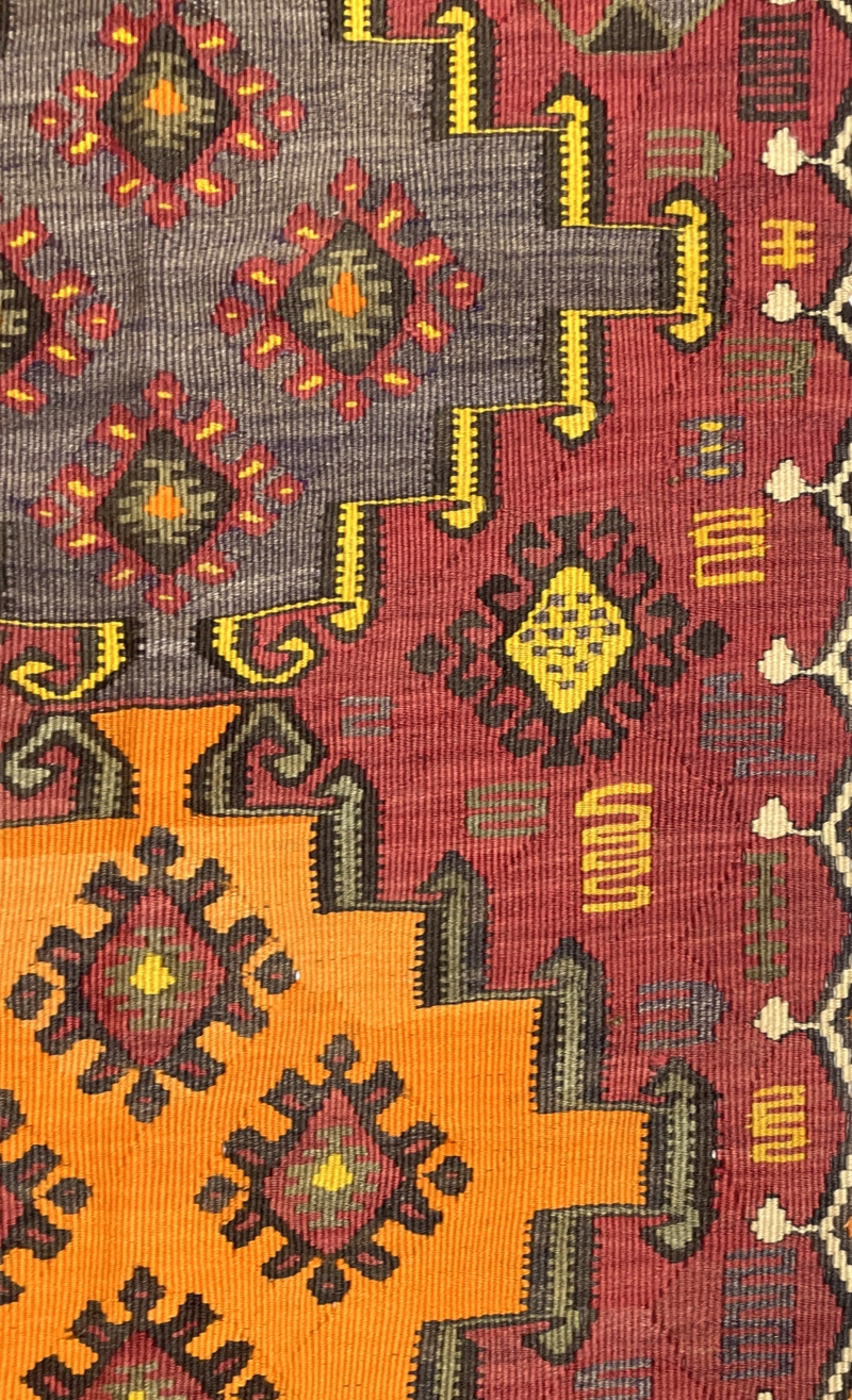 vintage-large-kars-kilim-rug-146-cm-x-314-cm-0030006-6 Vintage Large Kars Kilim Rug 146 cm x 314 cm (5 X 10 FT) - 0030006