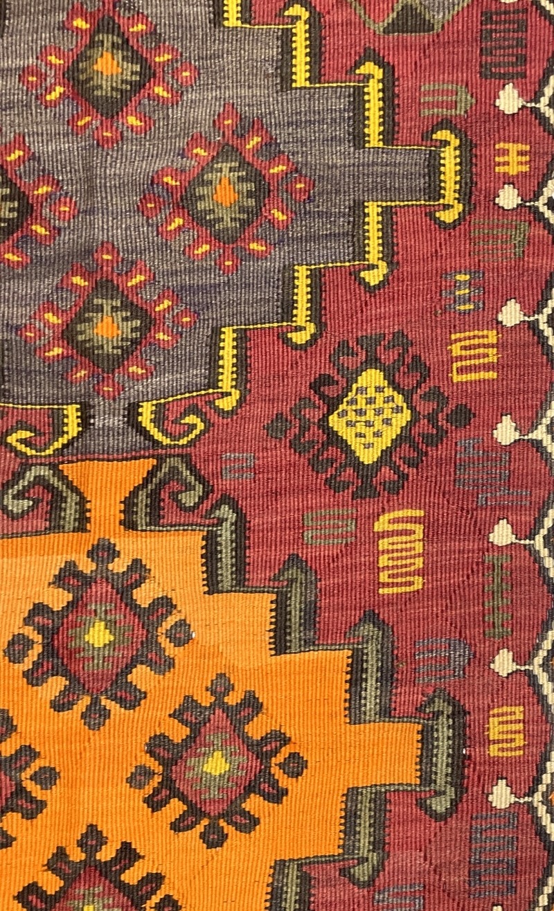 vintage-large-kars-kilim-rug-146-cm-x-314-cm-0030006-6 Vintage Large Kars Kilim Rug 146 cm x 314 cm (5 X 10 FT) - 0030006