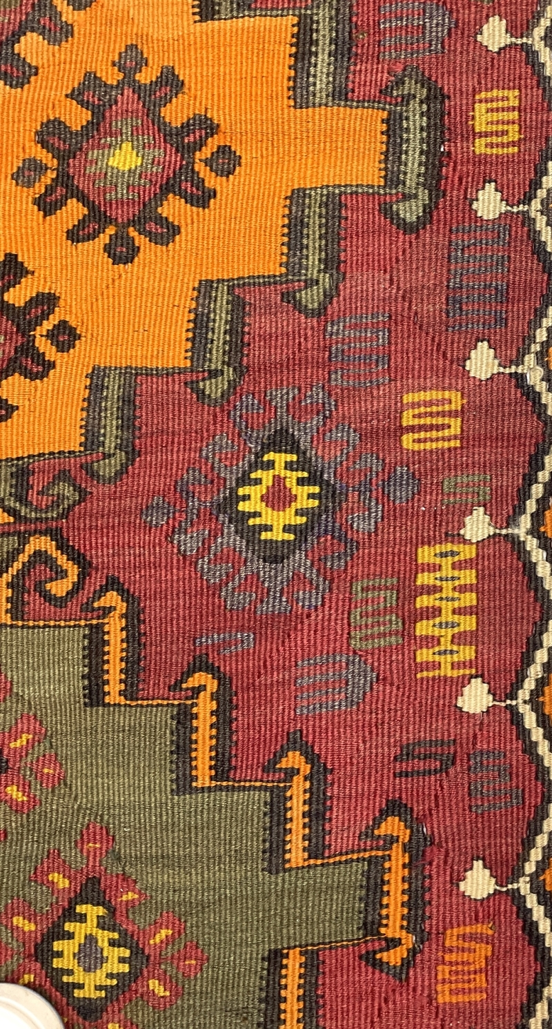 vintage-large-kars-kilim-rug-146-cm-x-314-cm-0030006-7 Vintage Large Kars Kilim Rug 146 cm x 314 cm (5 X 10 FT) - 0030006