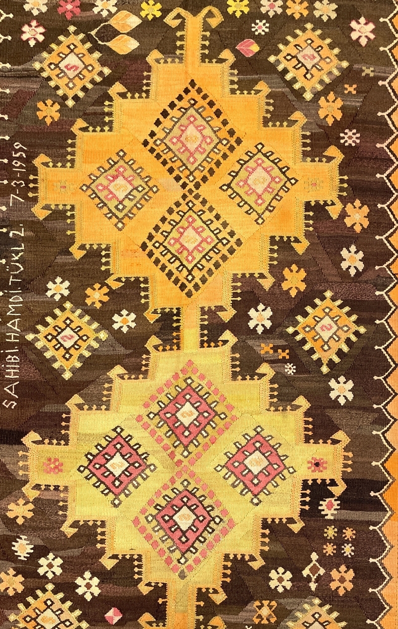 vintage-large-kars-kilim-rug-183-cm-x-308-cm-0030002-2 Vintage Large Kars Kilim Rug 183 cm x 308 cm (6 X 10 FT) - 0030002