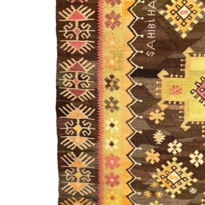 vintage-large-kars-kilim-rug-183-cm-x-308-cm-0030002-6 Vintage Large Kars Kilim Rug 183 cm x 308 cm (6 X 10 FT) - 0030002