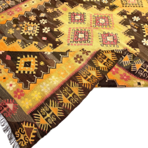 vintage-large-kars-kilim-rug-183-cm-x-308-cm-0030002-7 Vintage Large Kars Kilim Rug 183 cm x 308 cm (6 X 10 FT) - 0030002