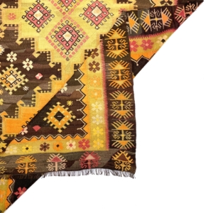 vintage-large-kars-kilim-rug-183-cm-x-308-cm-0030002-8 Vintage Large Kars Kilim Rug 183 cm x 308 cm (6 X 10 FT) - 0030002