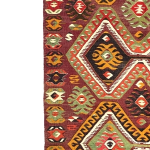 vintage-large-mut-kilim-rug-171-cm-x-310-cm-0030009-4 Vintage Large Mut Kilim Rug 171 cm x 310 cm (5’6” X 10’2” FT) - 0030009