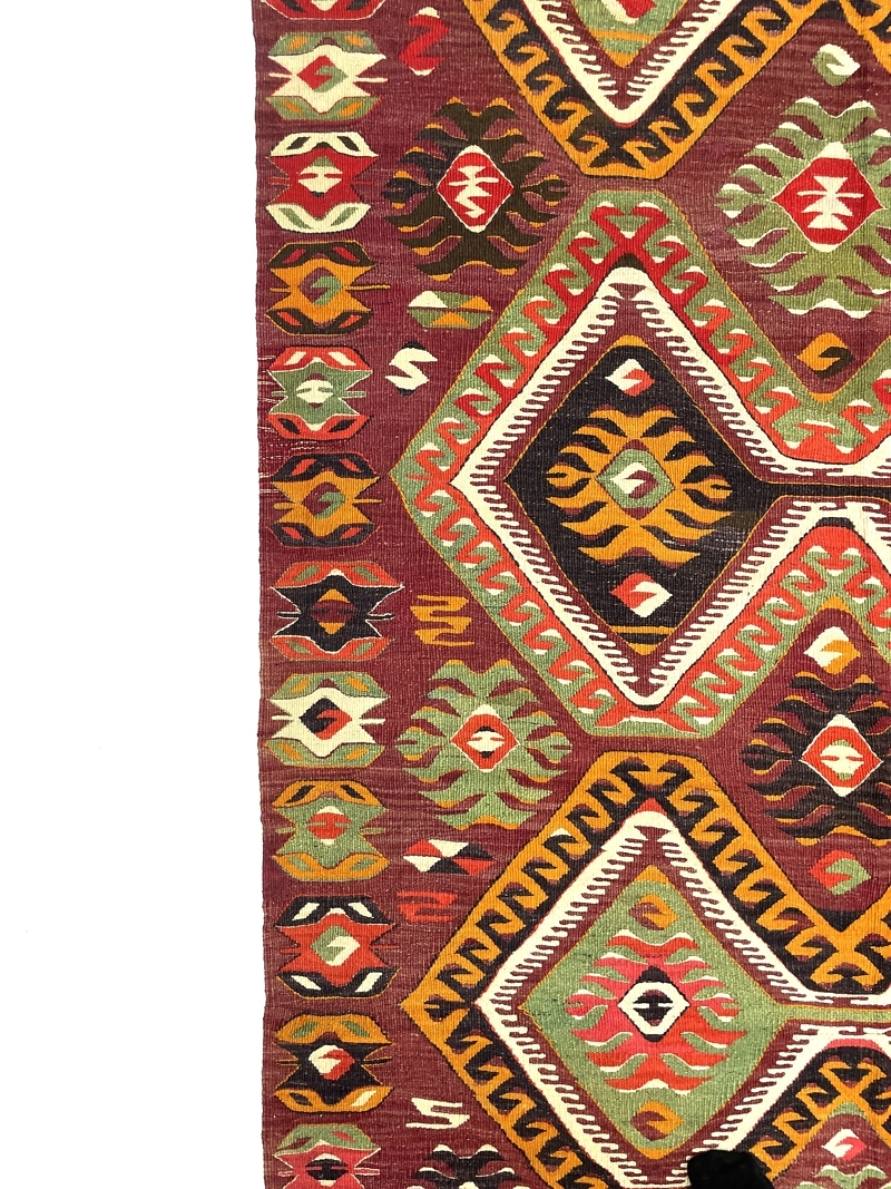 vintage-large-mut-kilim-rug-171-cm-x-310-cm-0030009-4 Vintage Large Mut Kilim Rug 171 cm x 310 cm (5’6” X 10’2” FT) - 0030009