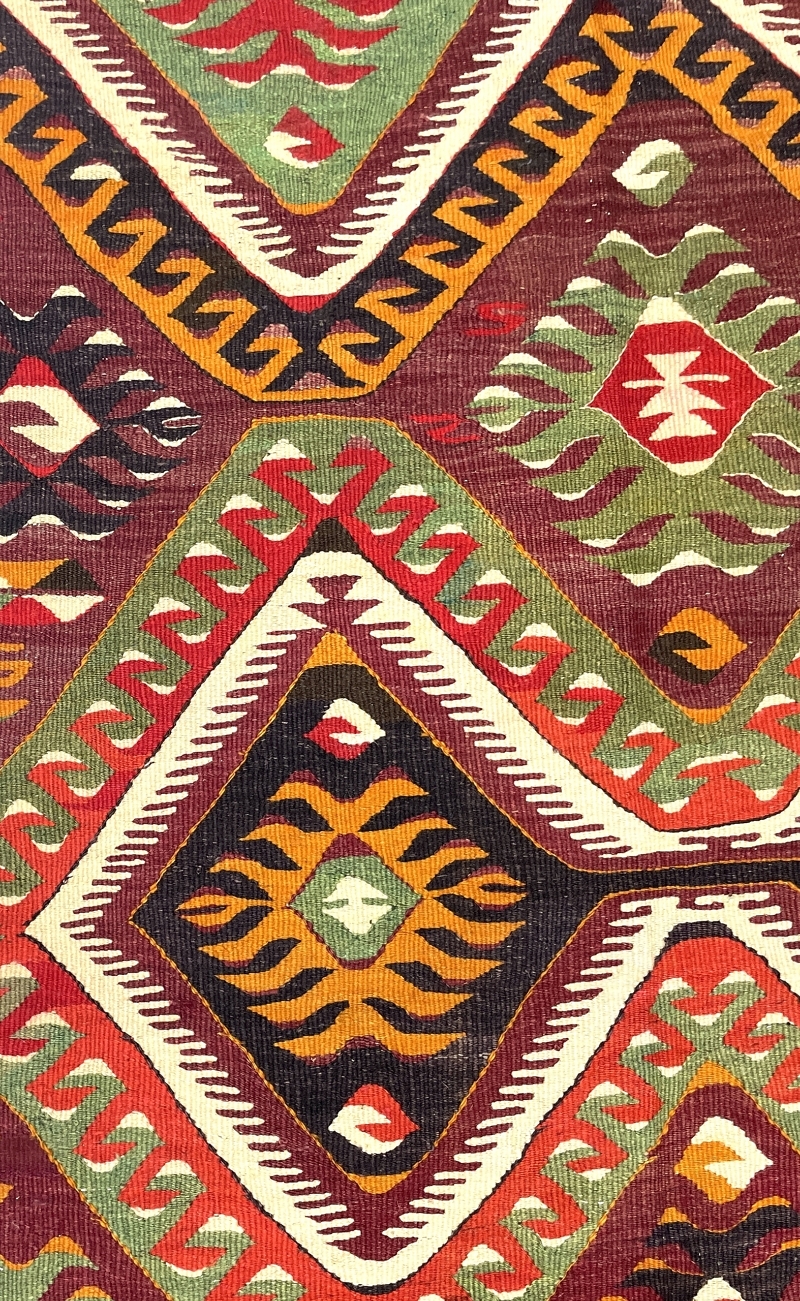 vintage-large-mut-kilim-rug-171-cm-x-310-cm-0030009-5 Vintage Large Mut Kilim Rug 171 cm x 310 cm (5’6” X 10’2” FT) - 0030009