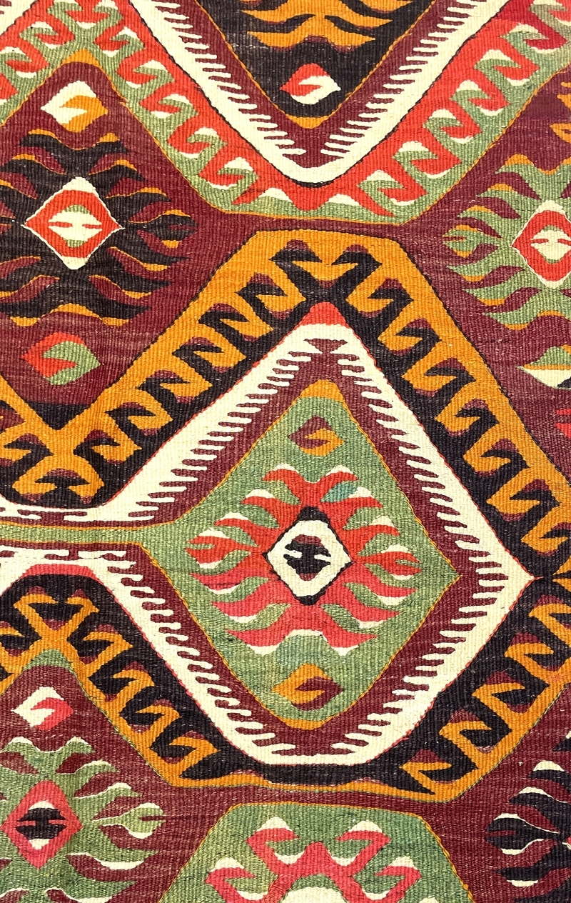 vintage-large-mut-kilim-rug-171-cm-x-310-cm-0030009-6 Vintage Large Mut Kilim Rug 171 cm x 310 cm (5’6” X 10’2” FT) - 0030009