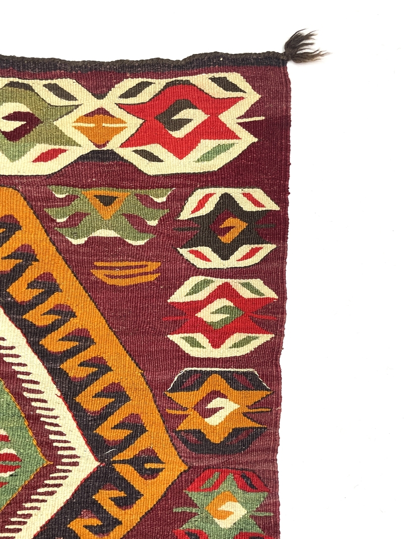 vintage-large-mut-kilim-rug-171-cm-x-310-cm-0030009-7 Vintage Large Mut Kilim Rug 171 cm x 310 cm (5’6” X 10’2” FT) - 0030009