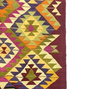 vintage-milas-kilim-rug-100-cm-x-145-cm-0010022-3 Vintage Milas Kilim Rug 100 cm x 145 cm (3 x 5 FT) - 0010022