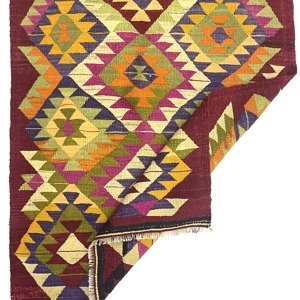 vintage-milas-kilim-rug-100-cm-x-145-cm-0010022-5 Vintage Milas Kilim Rug 100 cm x 145 cm (3 x 5 FT) - 0010022