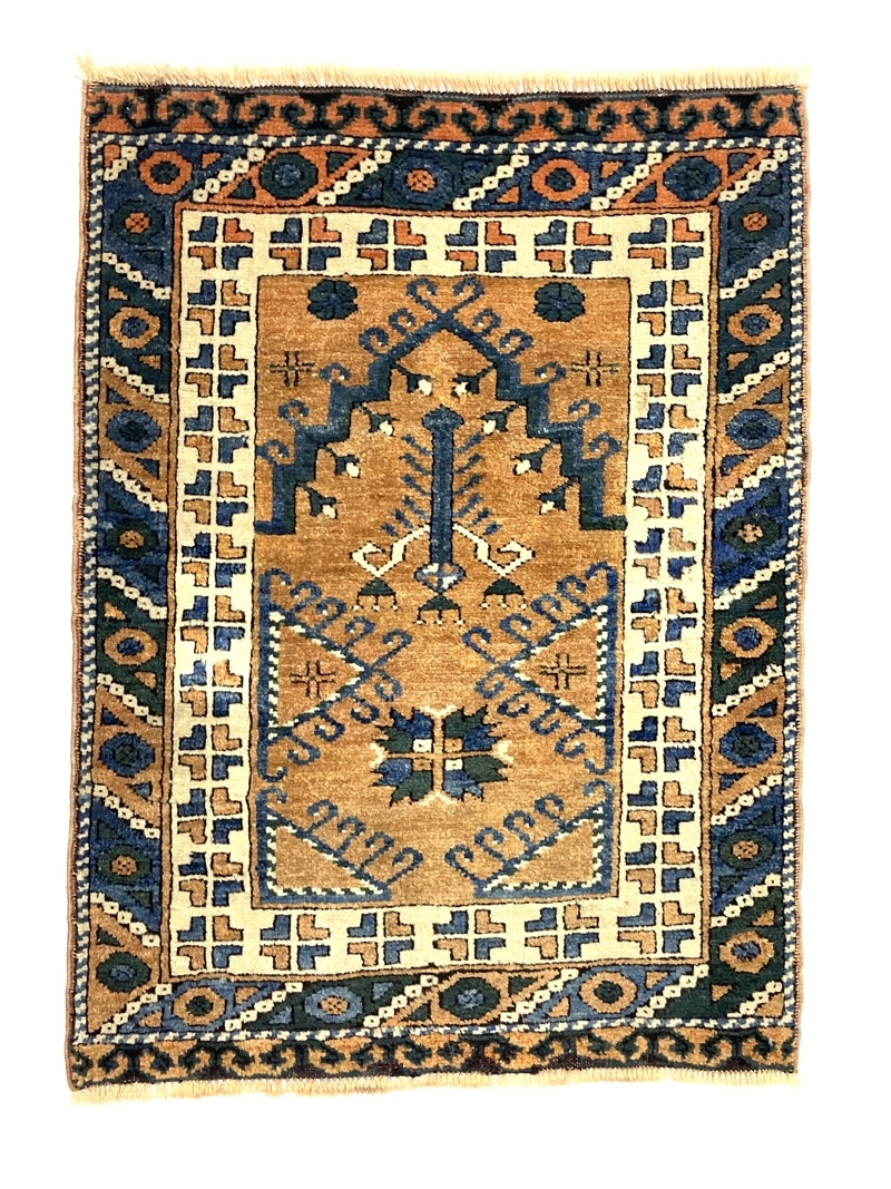 vintage-mini-ayvacik-rug-64-cm-x-86-cm-y010068 Vintage Mini Ayvacik Rug 64 cm x 86 cm (2’1” X 2'8” FT) - Y010068
