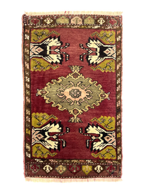 Vintage Mini Bathroom Rug 48 Cm X 85 Cm (1’6′′ X 2’8′′ FT) – Y010056
