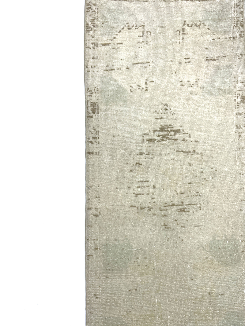 Vintage Neutral Small Rug 45 Cm X 104 Cm (1’5′′ X 3’4′′ FT) – Y010052