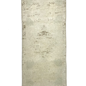 Vintage Anatolian Small Hand-Knotted Rug 51 Cm X 109 Cm (1’7′′ X 3’6′′ FT) – Y010048