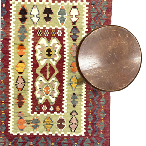 vintage-oushak-kilim-rug-84-cm-x-120-cm-0010033-1 Vintage Oushak Kilim Rug 84 cm x 120 cm (3 X 4 FT) - 0010033