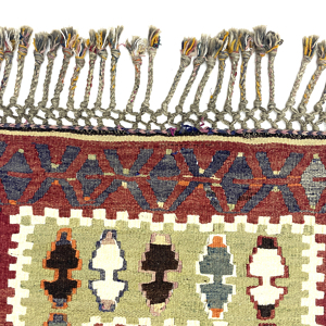 vintage-oushak-kilim-rug-84-cm-x-120-cm-0010033-2 Vintage Oushak Kilim Rug 84 cm x 120 cm (3 X 4 FT) - 0010033