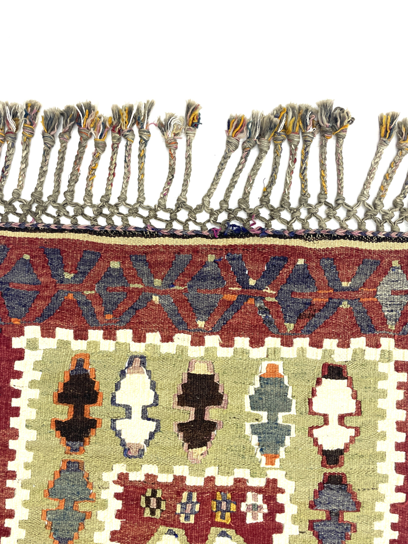 vintage-oushak-kilim-rug-84-cm-x-120-cm-0010033-2 Vintage Oushak Kilim Rug 84 cm x 120 cm (3 X 4 FT) - 0010033