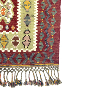 vintage-oushak-kilim-rug-84-cm-x-120-cm-0010033-4 Vintage Oushak Kilim Rug 84 cm x 120 cm (3 X 4 FT) - 0010033
