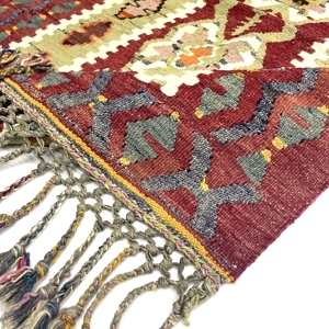 vintage-oushak-kilim-rug-84-cm-x-120-cm-0010033-8 Vintage Oushak Kilim Rug 84 cm x 120 cm (3 X 4 FT) - 0010033