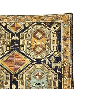 vintage-persian-soumak-kilim-rug-130-cm-x-200-cm-0020020-8 Vintage Persian Soumak Kilim Rug 130 cm x 200 cm (4’3” FT X 6’6” FT) - 0020020