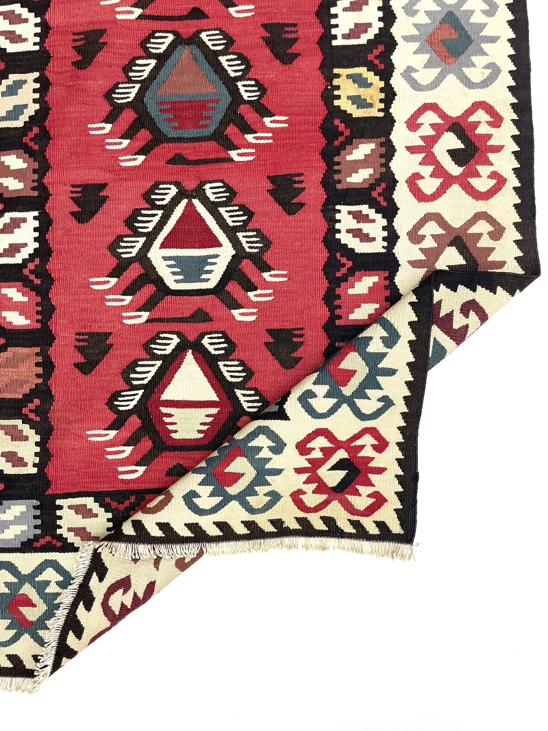 Vintage Şarköy Kilim Rug 78 cm x 130 cm (2’6” x 4’3” FT) - 0010011