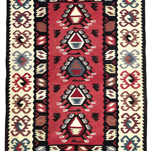 Vintage Şarköy Kilim Rug