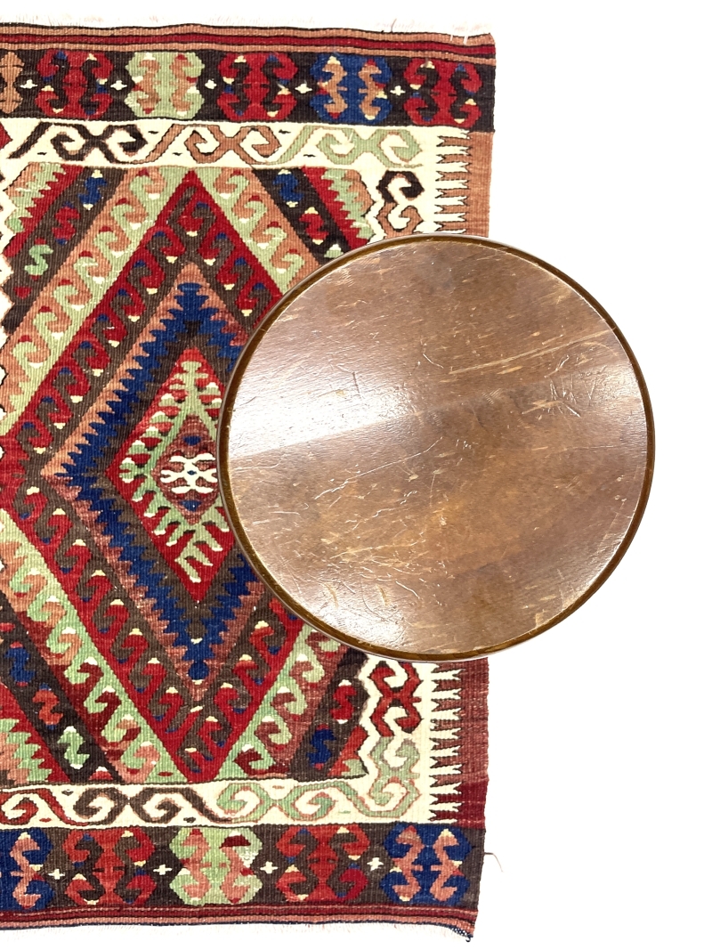 Vintage Small Fethiye Kilim Rug Vintage Small Fethiye Kilim Rug