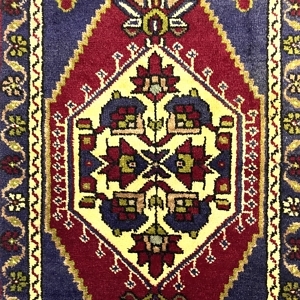 Vintage Small Taspinar Rug 53 cm x 101 cm (1'7" FT X 3'3" FT) - Y010073