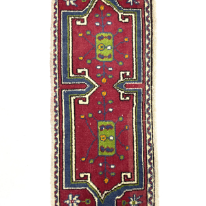 vintage-small-turkish-hand-knotted-rug-109-cm-x-40-cm-y010009 Vintage Small Turkish Hand-Knotted Rug 109 Cm X 40 Cm (3'6" X 1'3" FT) – Y010009