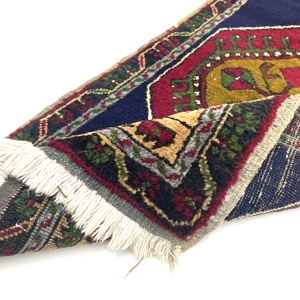 vintage-small-turkish-hand-knotted-rug-43-cm-x-93-cm-y010008-2 Vintage Small Turkish Hand-Knotted Rug 43 Cm X 93 Cm (1'6" FT X 3'1" FT) – Y010008