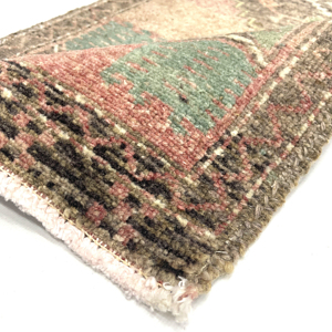 vintage-small-turkish-hand-knotted-rug-46-cm-x-101-cm-y010011-3 Vintage Small Turkish Hand-Knotted Rug 46 Cm X 101 Cm (1'5" X 3'3" FT) – Y010011