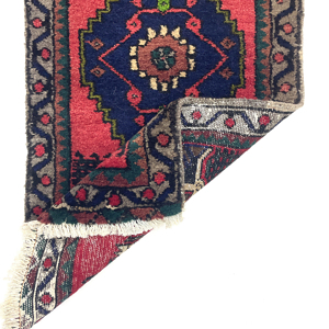 vintage-small-turkish-hand-knotted-rug-49-cm-x-104-cm-y010012-2 Vintage Small Turkish Hand-Knotted Rug 49 Cm X 104 Cm (1'6" X 3'4" FT) – Y010012