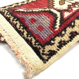 vintage-small-turkish-hand-knotted-rug-49-cm-x-88-cm-y010005-3 Vintage Small Turkish Hand-Knotted Rug 49 Cm X 88 Cm (1'6" X 2'9" FT) – Y010005