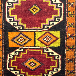 vintage-small-turkish-hand-knotted-rug-55-cm-x-75-cm-y010038-1 Vintage Small Turkish Hand-Knotted Rug 55 Cm X 75 Cm (1'8" X 2'5" FT) – Y010038