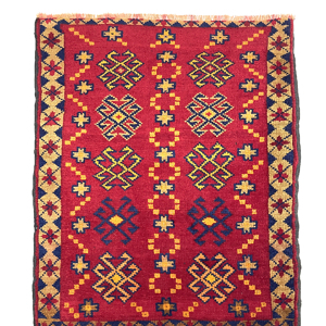 vintage-small-turkish-hand-knotted-rug-61-cm-x-73-cm-y010044 Vintage Anatolian Small Rug 50 cm x 112 cm (1'7" x 3'7" FT) - Y010027