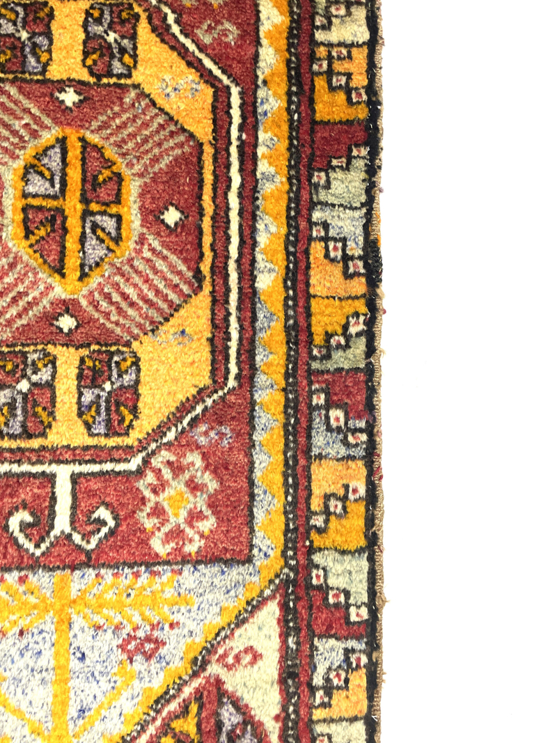 vintage-small-turkish-rug-46-cm-x-101-cm-y010067-1 Vintage Small Turkish Rug 46 cm x 101 cm (1'5” FT X 3'3” FT) - Y010067
