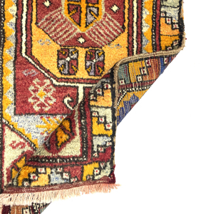 vintage-small-turkish-rug-46-cm-x-101-cm-y010067-2 Vintage Small Turkish Rug 46 cm x 101 cm (1'5” FT X 3'3” FT) - Y010067