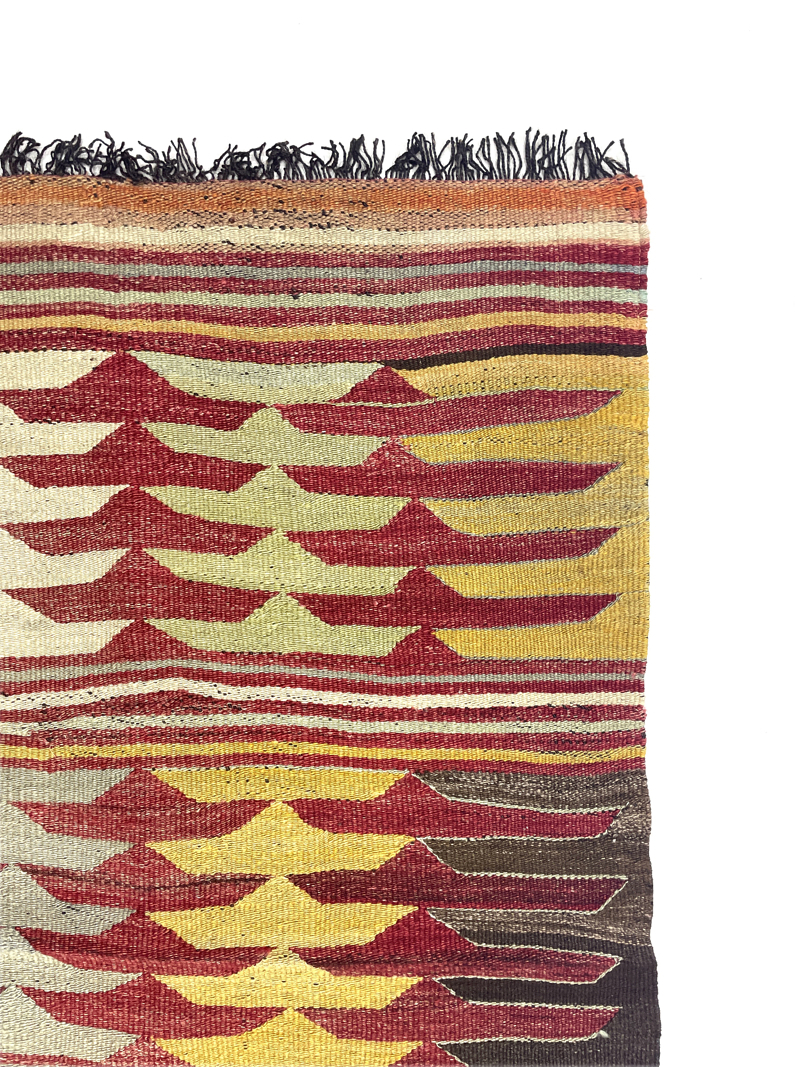 Vintage Tribal Mut Kilim Rug 93 cm x 137 cm (3 X 5 FT) - 0010032