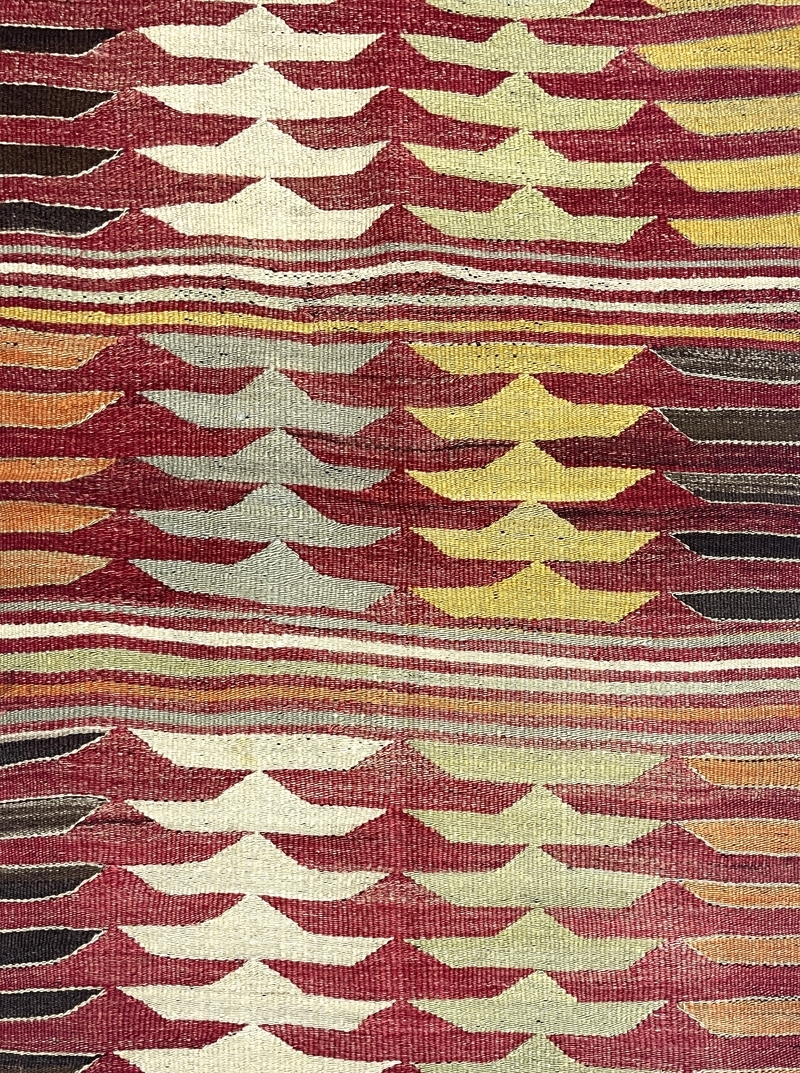 Vintage Tribal Mut Kilim Rug 93 cm x 137 cm (3 X 5 FT) - 0010032