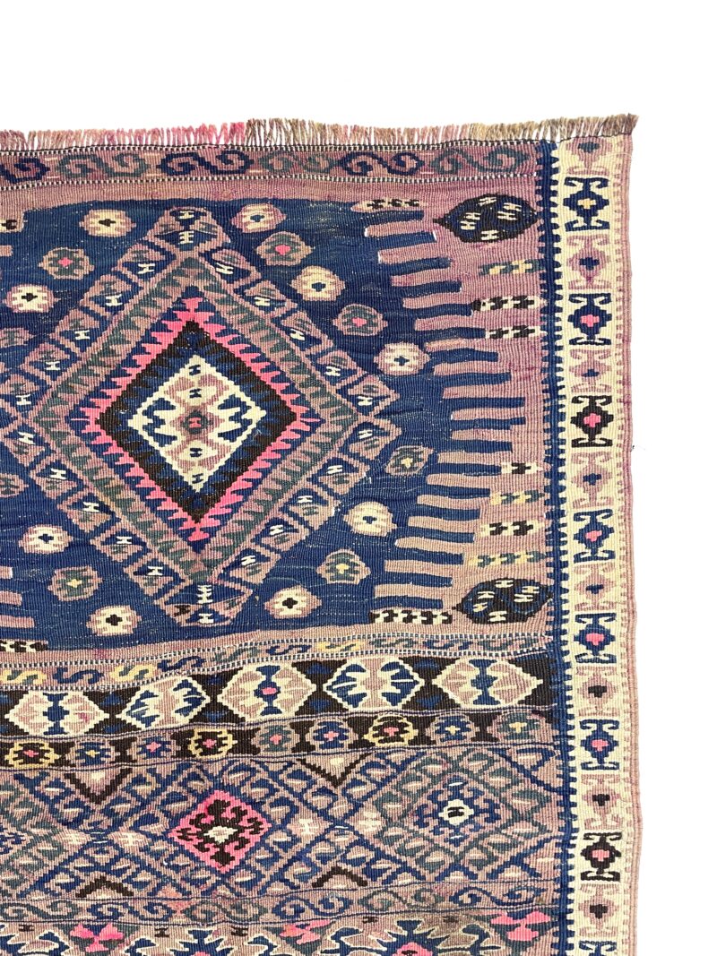 vintage-tribal-turkish-kilim-rug-91-cm-x-145-cm-0010031-2 Vintage Tribal Turkish Kilim Rug 91 cm x 145 cm (3 X 5 FT) - 0010031