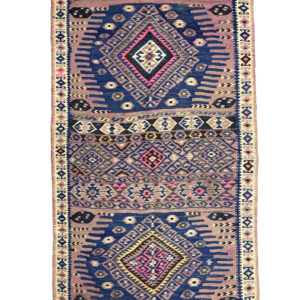 vintage-tribal-turkish-kilim-rug-91-cm-x-145-cm-0010031 Vintage Anatolian Small Hand-Knotted Rug 51 Cm X 109 Cm (1’7′′ X 3’6′′ FT) – Y010048