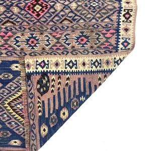 vintage-tribal-turkish-kilim-rug-91-cm-x-145-cm-0010031-7 Vintage Tribal Turkish Kilim Rug 91 cm x 145 cm (3 X 5 FT) - 0010031