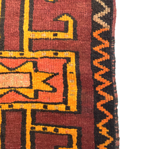 Vintage Turkish Doormat Rug 55 cm x 65 cm (1'8" X 2'2" FT) - Y010058