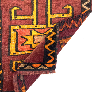 Vintage Turkish Doormat Rug 55 cm x 65 cm (1'8" X 2'2" FT) - Y010058