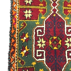 Vintage Turkish Entryway Rug 57 cm x 125 cm (1’9” X 4'1” FT) - Y010065